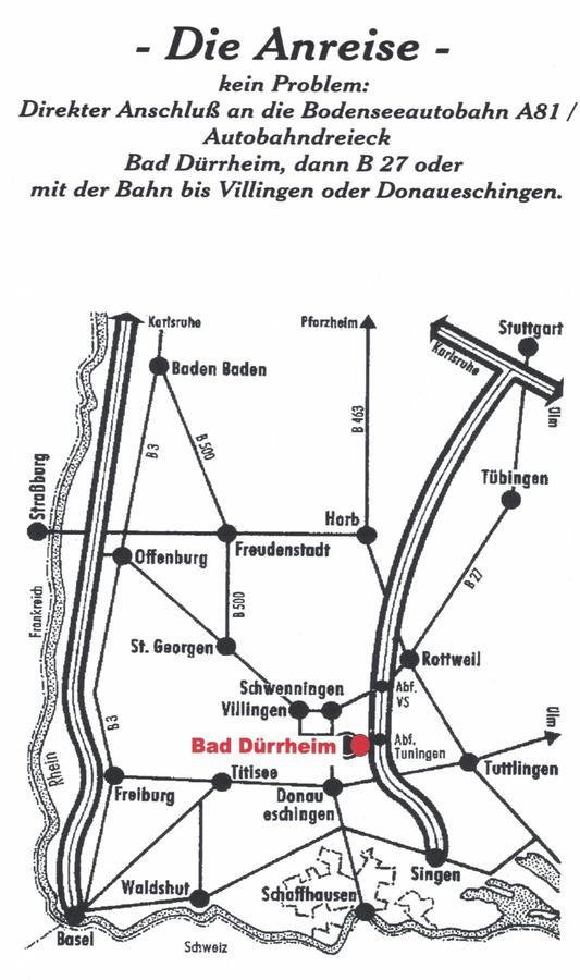 Gaestehaus Gisela Bad Dürrheim Exteriér fotografie